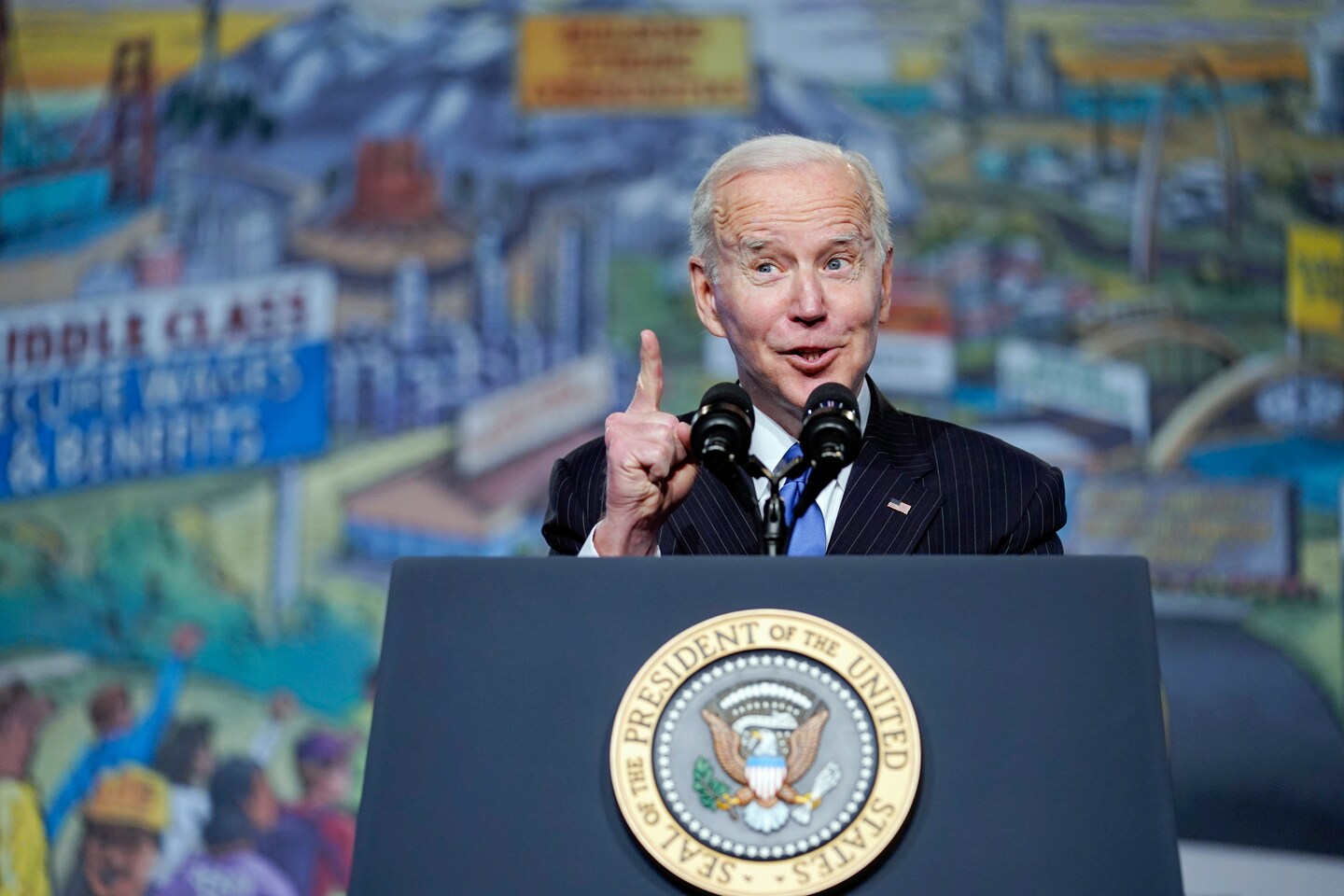 President Biden appears to back broadening union push at Amazon
