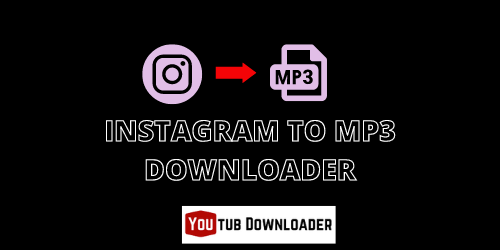 Instagram para Mp3 Downloader
